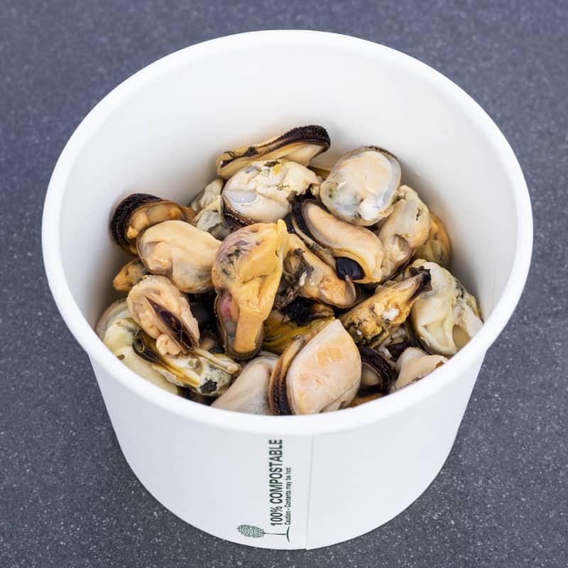 Mussel Meat 200g Pot Brighton & Newhaven Fish Sales