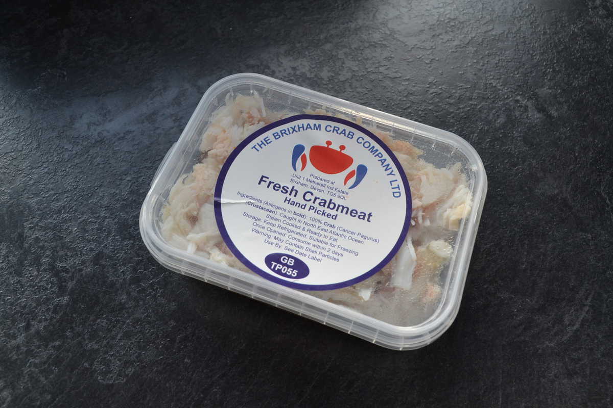 Handpicked White Crab Meat - Brighton & Newhaven Fish Sales