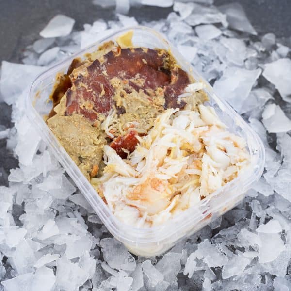 Handpicked White and Brown Crab Meat - Brighton & Newhaven Fish Sales