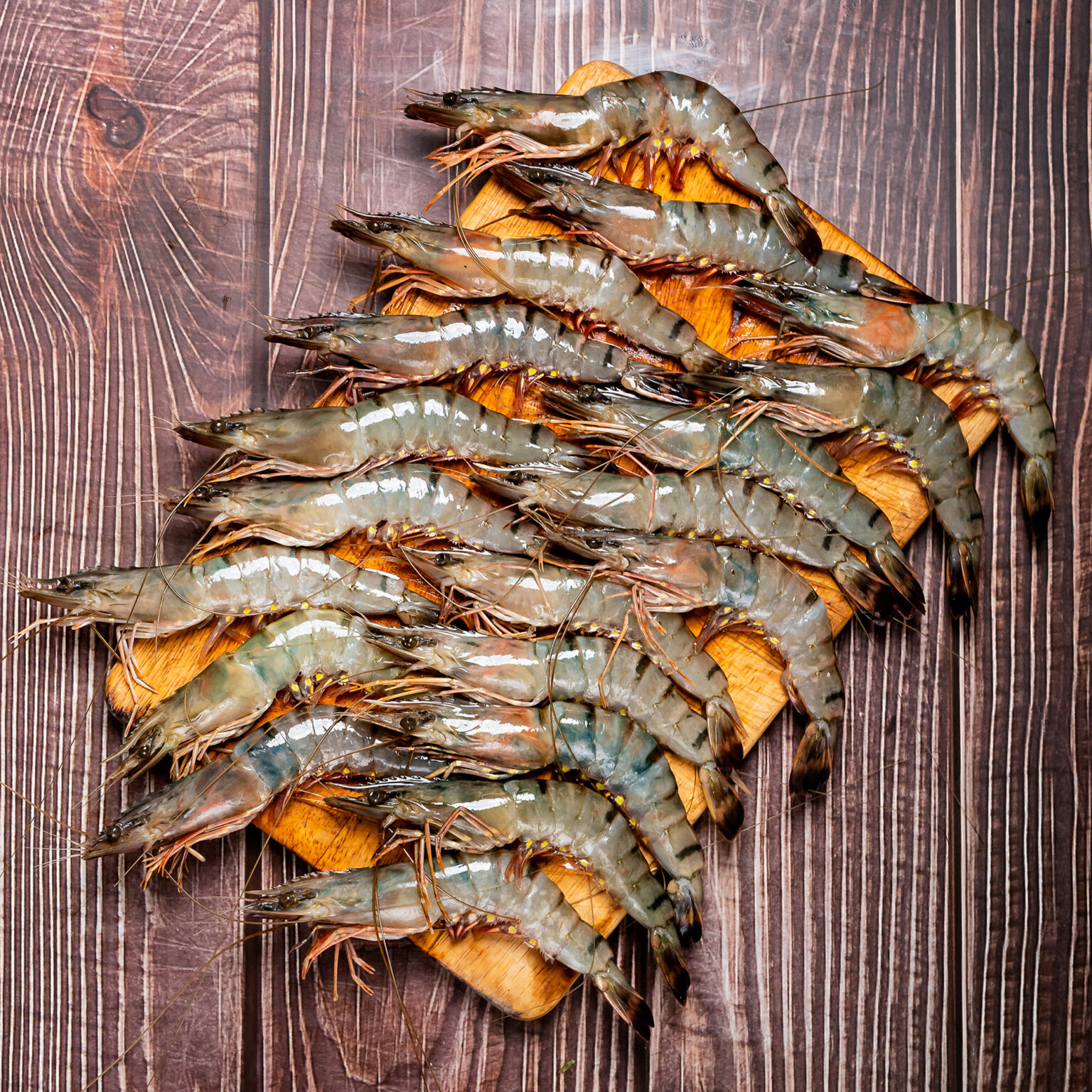 Whole Black Tiger Prawns Brighton & Newhaven Fish Sales